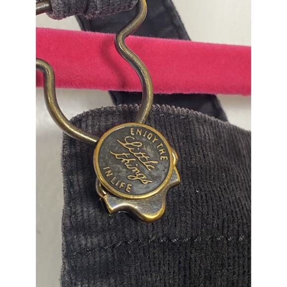 Logg Girls Curdoray Overall Skirt Faded Black Size Us 6 - Picture 6 of 7